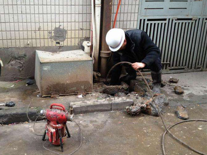 兴隆疏通下水道-洗菜池疏通